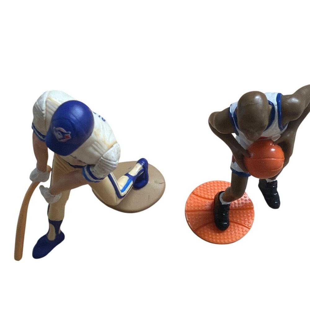 Vintage Sport Figure Blue Jay Olerud Baseball Space Jam Michael Jordan 1994 1996 - Picture 6 of 7